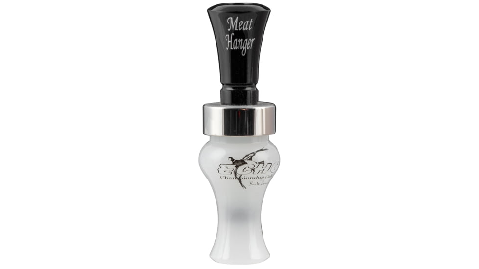 ECHO CALLS, INC 79010 Meat Hanger Ducks Pearl W/Black Mouth Piece Double Reed A