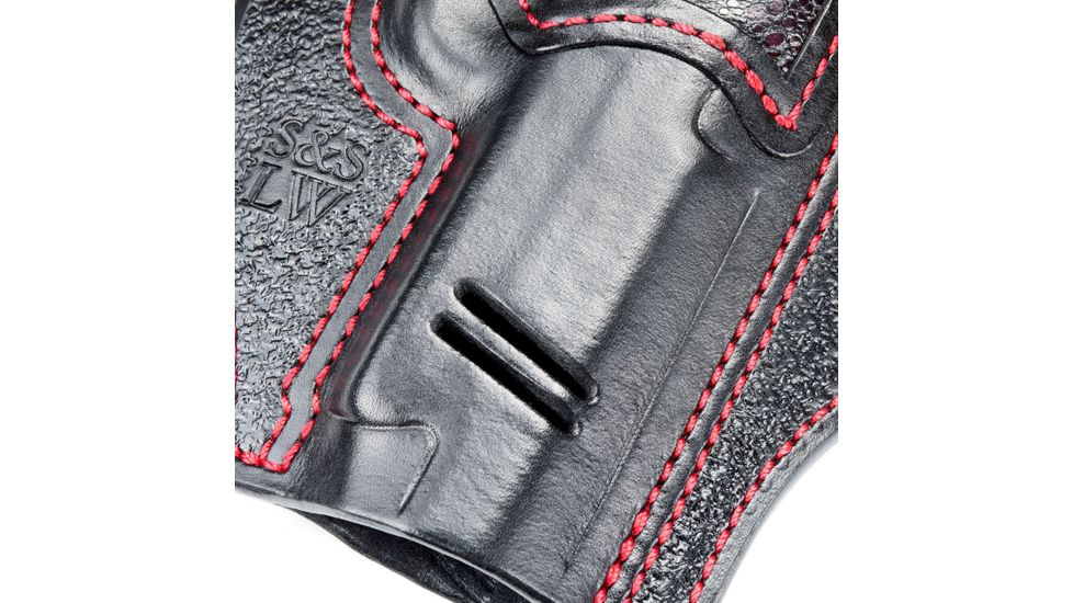Ed Brown Products Commander Lightrail Holster, 1911, RMR Sight, by S&amp;S Leatherworks, Black, HL-C-LR-FX-RMR