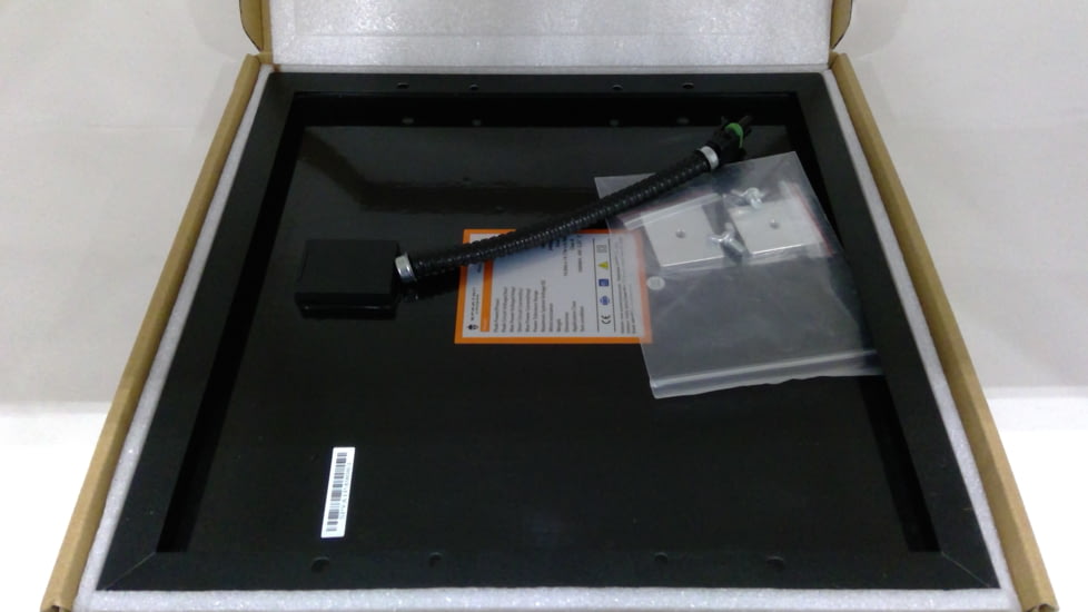 EDEMO Spartan Camera Camera 15W Solar Panel, Black, SC-SP-15, EDEMO1