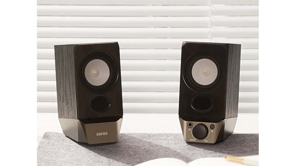 Edifier R19BT 2.0 Multi-Media Speaker System w/Bluetooth, Black, 4006999