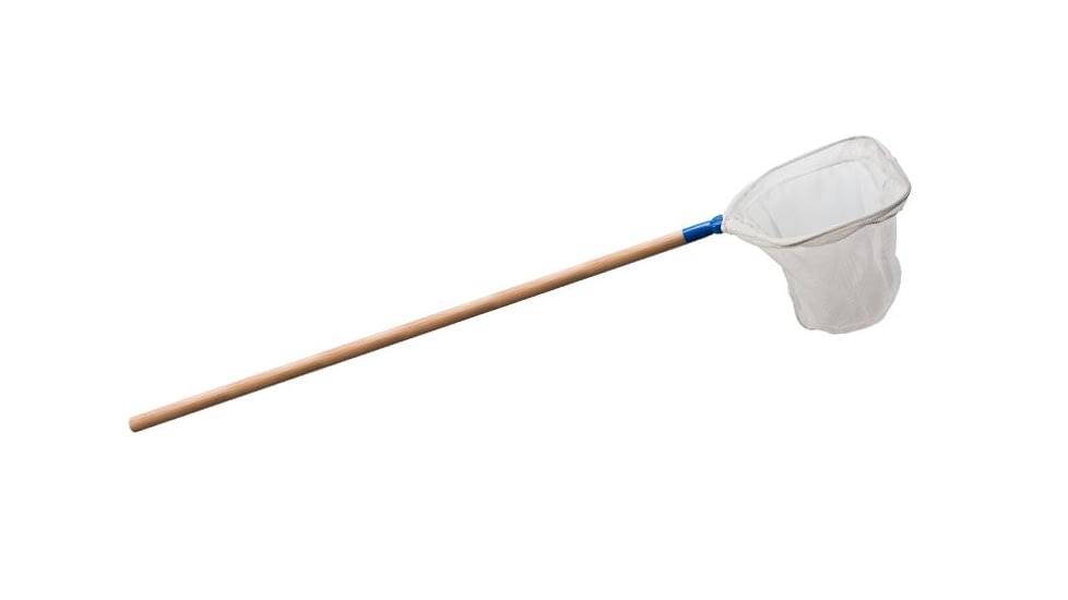 EGO 6 Ft Wood Shrimp/Minnow Net, White/Blue, 61261