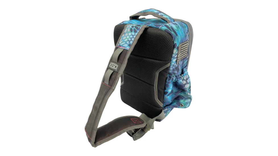 EGO Kryptek Tackle Box Sling Pack w/ 3 3700 Tackle Trays, Pontus, Pontus, 75084