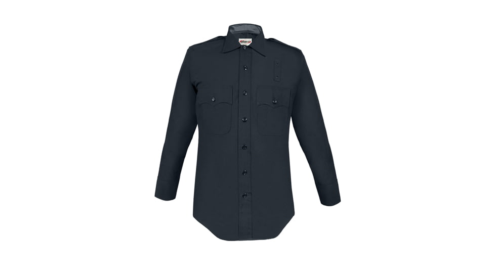 Elbeco LAPD Long Sleeve Heavyweight 100% Wool Shirt - Mens, 16 in, 35 in, Midnight Navy, Z4777-16-35