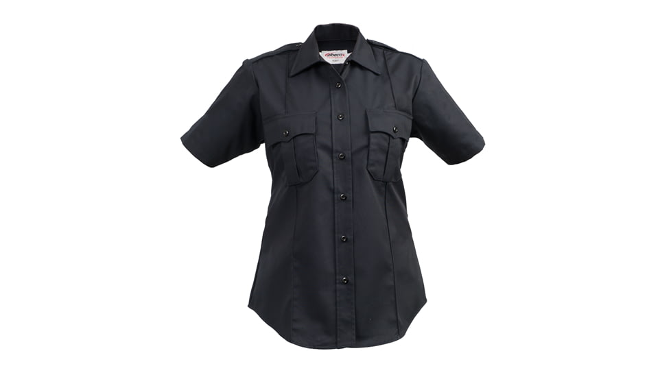 Elbeco Tek3 Short Sleeve Poly/Cotton Twill Shirt - Womens, 38 in, Midnight Navy, G954LC-40