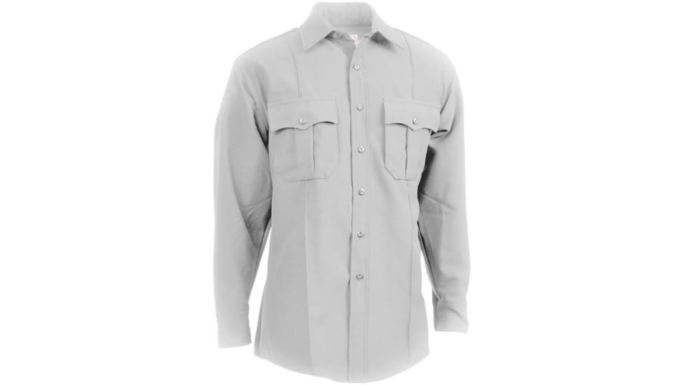 Elbeco Textrop 2 Ls Shirt - Zippered, White - Z310N-22-39