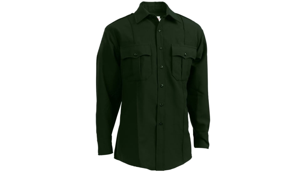 Elbeco Textrop2 Ls Shirt, Spruce Green - 8803N-18-39