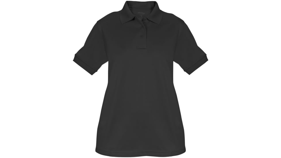 Elbeco Ufx Short Sleeve Tactical Polo - Womens, Black, K5171LC-3XL
