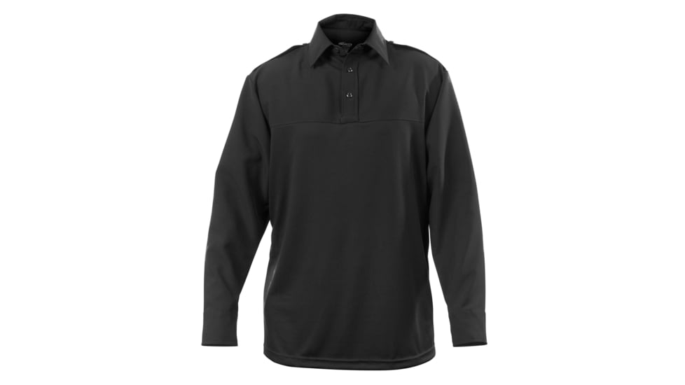 Elbeco UV1 CX360 Undervest Long Sleeve Shirt - Mens, Black, 16.5in Neck, 33in Length, UVS180-165-33