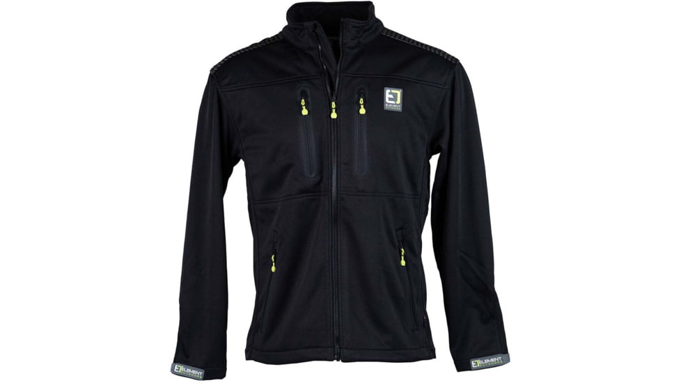 Element Outdoors Prime Series Light/Mid Jacket - Mens, BLACK, LARGE, PS-LMJ-L-BK