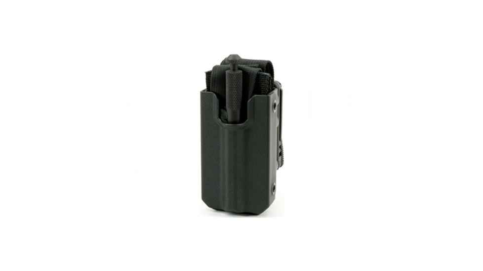 Eleven 10 SOF-TT Slick Front RIGID Tourniquet Case, Black, MOLLE/Malice Clip, SOF TQ Included, E10-3012M-BLK-TQW