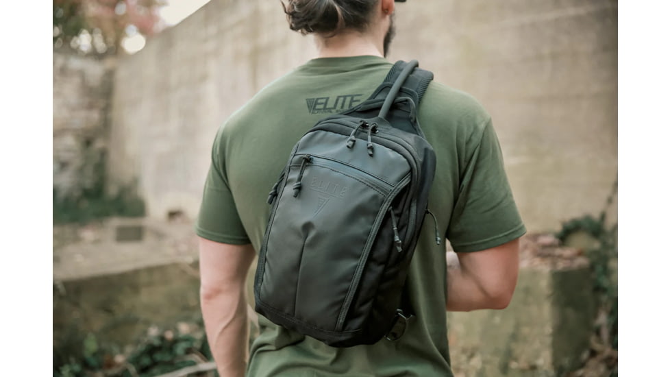 Elite Survival Systems Blindside Concealed Carry Slingpack, Black, 7719-B