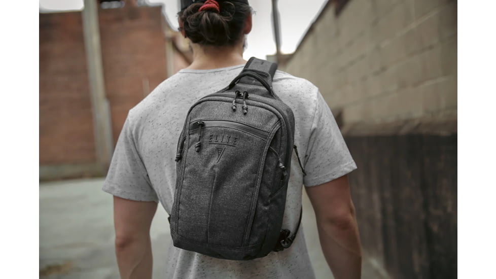 Elite Survival Systems Blindside Concealed Carry Slingpack, Heather Grey, 7719-H