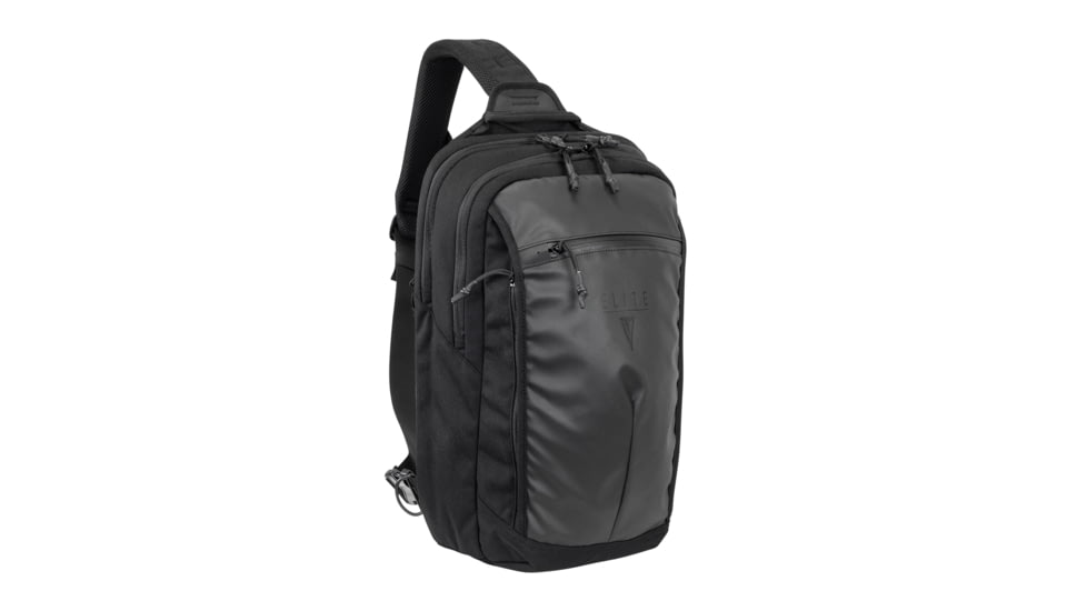 Elite Survival Systems Smokescreen CCW Slingpack w/Armor Panel, Black, 7720-G3-B-A