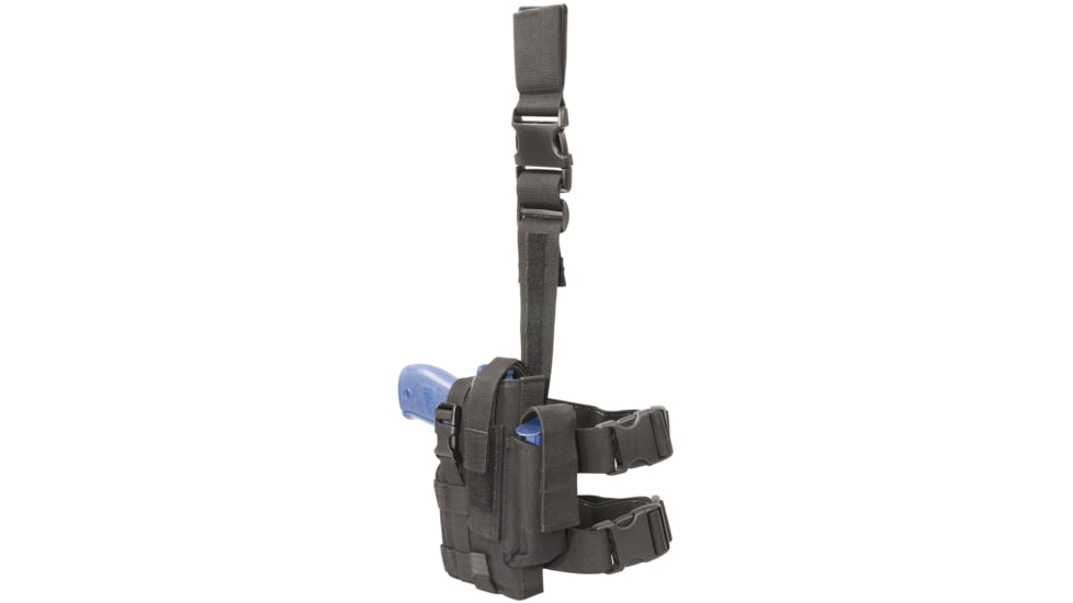 Elite Survival Systems Tactical Holster, Left Hand, Black, 7678-B-LH
