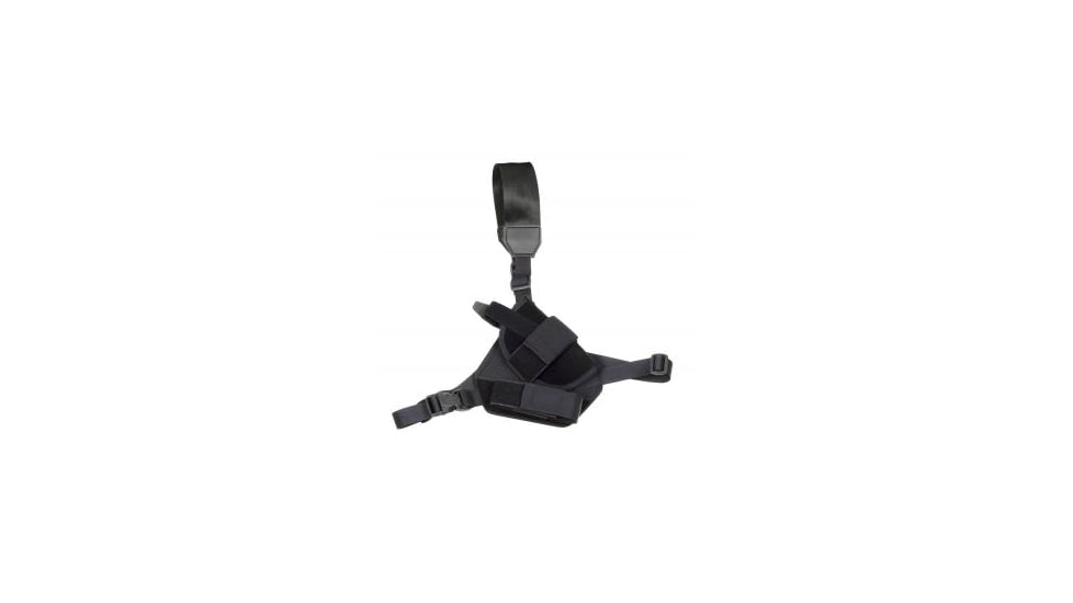 Elite Survival Systems Warden Chest Holster, Left Hand, Black, 2, 7105-2-LH