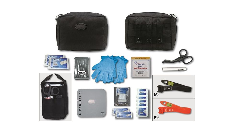 EMI Active Shooter/bleed Aid Kit, Black - 9130