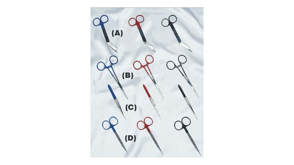 EMI Colormed Kelly Forceps Blue - 704