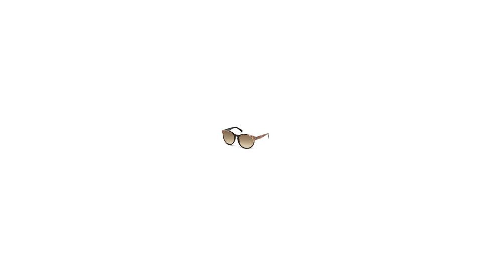 Emilio Pucci EP0028 Sunglasses - Havana Frame Color, Gradient Brown Lens Color