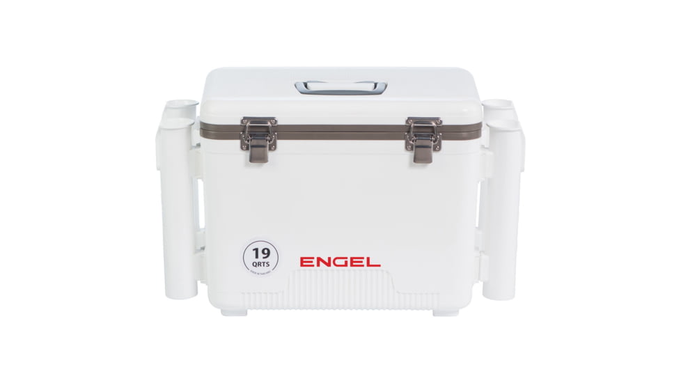 Engel Coolers Engel 19 Quart Drybox/Cooler with Rod Holders Refurbished, RF-UC19-RH