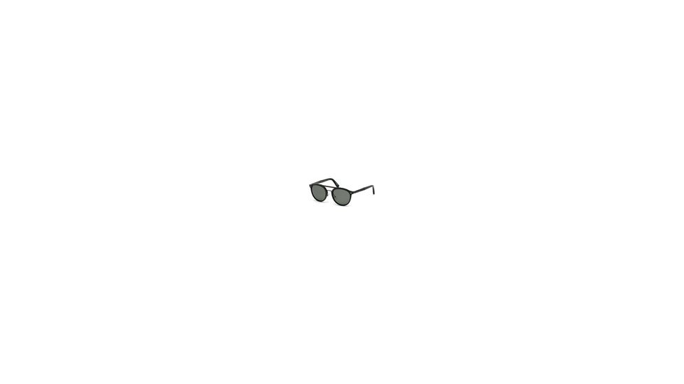Ermenegildo Zegna EZ0022 Sunglasses - Shiny Black / Smoke Frame Color