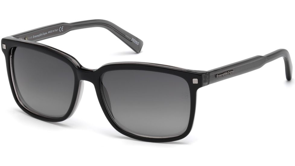 Ermenegildo Zegna EZ0062 Sunglasses - Black Frame Color