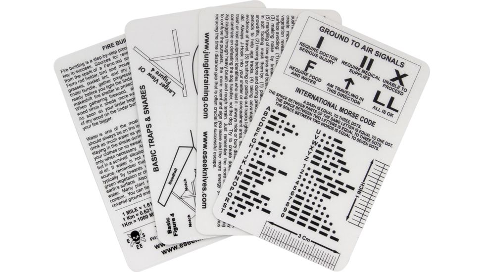 Esee Izula Gear Survival Card ESSURVCARD