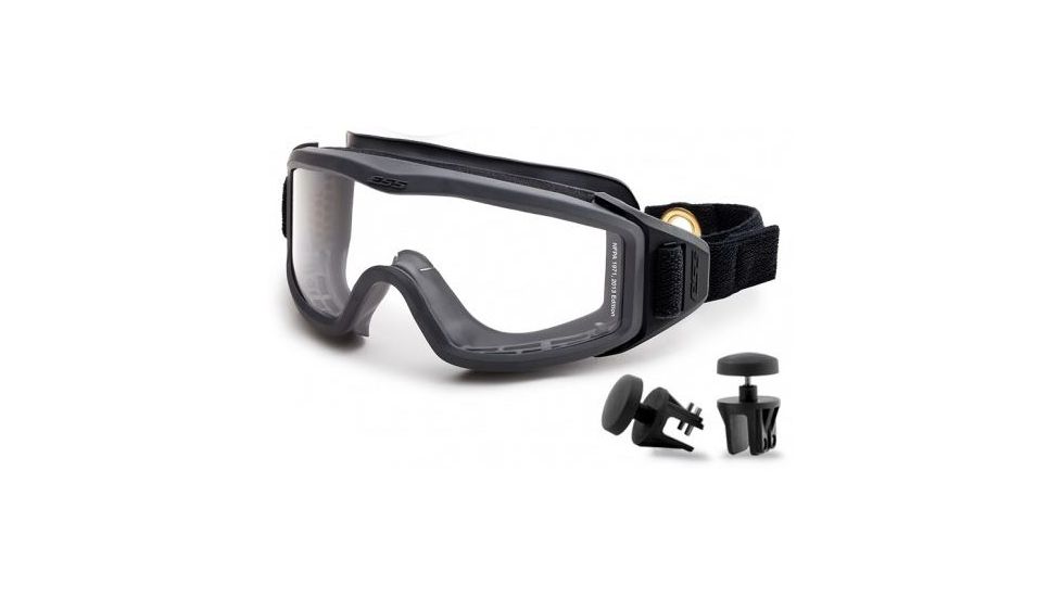ESS FirePro 1971 EX 1 Ballistic Goggles w/ Semi Permanent Mounting Brackets 740-0535