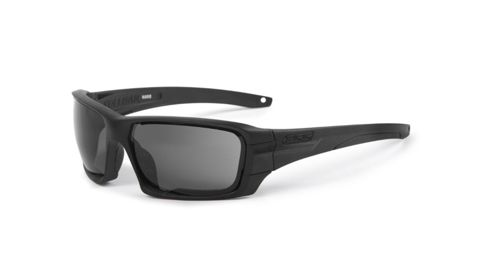 ESS Rollbar NARO Blk Subdued Logo Safety Glasses, Black, Unisex, EE9039-02