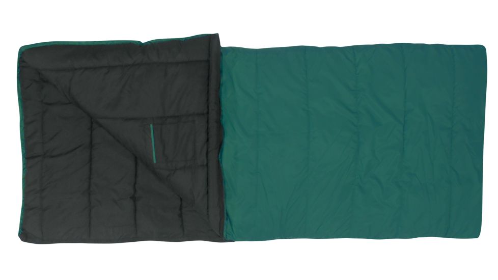 Eureka Laramie 20 Sleeping Bag Synthetic-Green-Long-Right