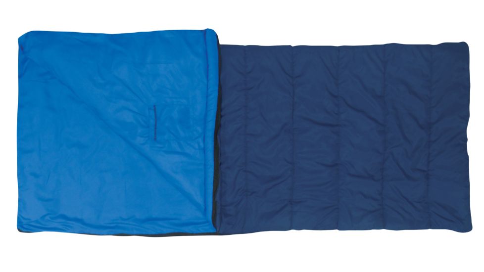 Eureka Laramie 40 Sleeping Bag Synthetic-Blue-Long-Right