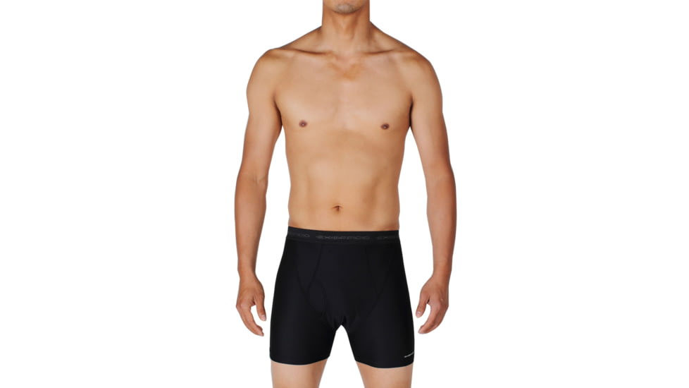 ExOfficio Give-N-Go Boxer Brief - Men's-Black Clearance-Small