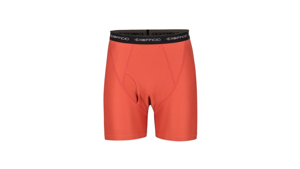ExOfficio Give-N-Go Boxer Brief - Mens, Retro Red, Large, 12412172-3173-L