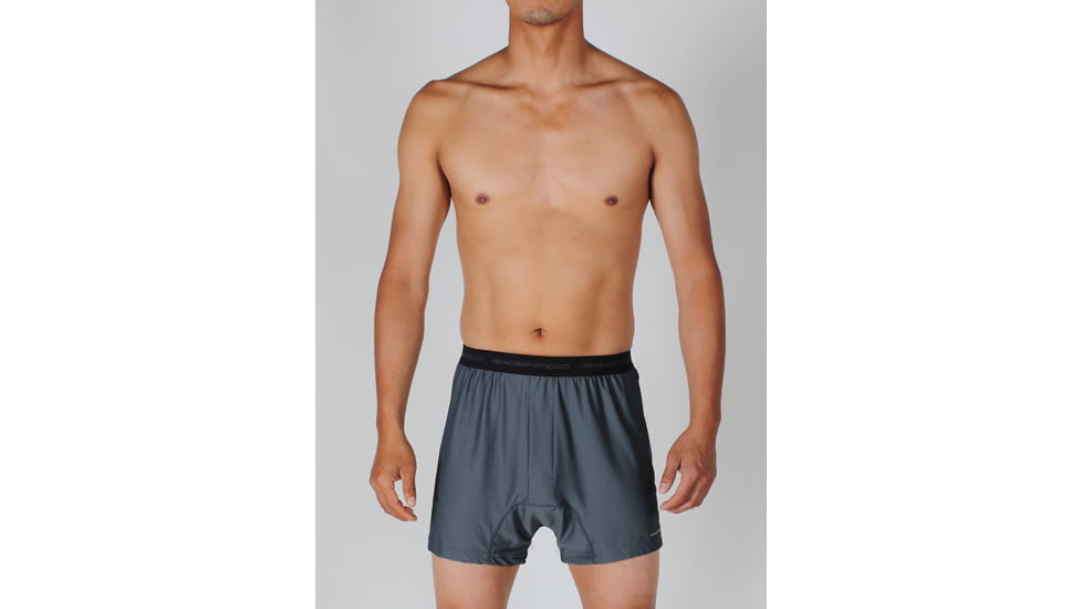 ExOfficio Give-N-Go Boxer Brief - Men's-Graphite-Medium