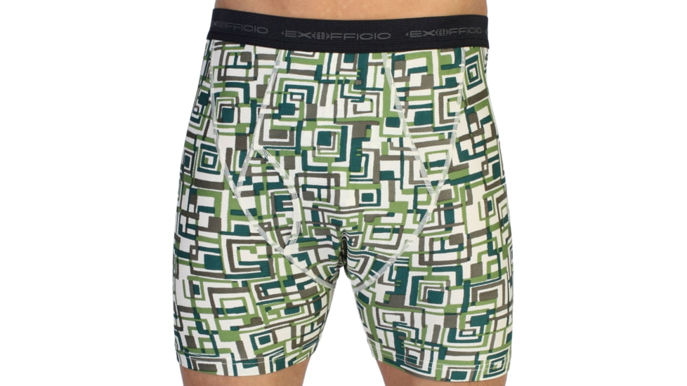 ExOfficio Give-N-Go Boxers - Men's-Highlands/Circuit Geo-Medium