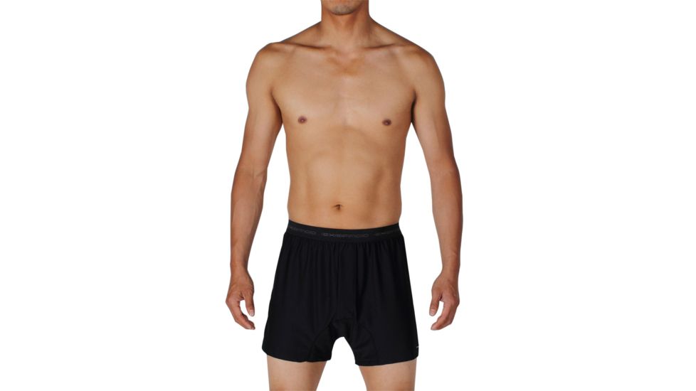 ExOfficio Give-N-Go Boxers - Mens-Black-X-Large