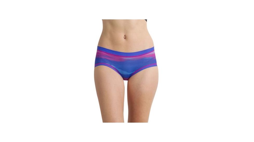 ExOfficio Give-N-Go Sport Mesh Printed Hipkini Womens, Regal/Watercolor, M, 22453114-7303-M