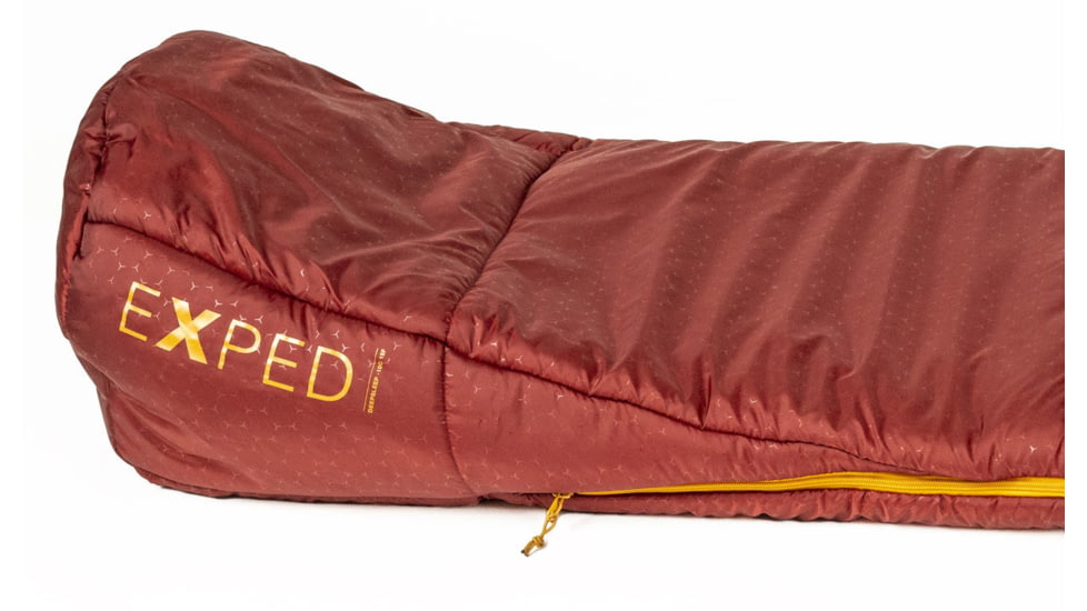 Exped Deepsleep -5C 20F Sleeping Bag, Left, Burgundy, Medium, 7640277846241
