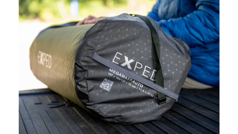 Exped MegaMat Auto Sleeping Pad, Moraine, One Size, 7640277848887