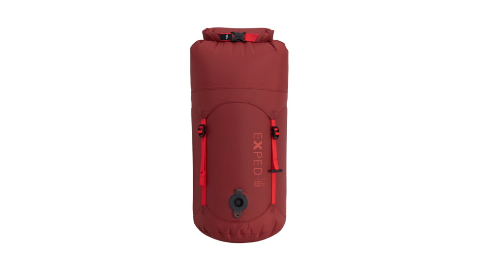 Exped Versa Telecompression Dry Bag, Burgundy, 13L, 7640277848689