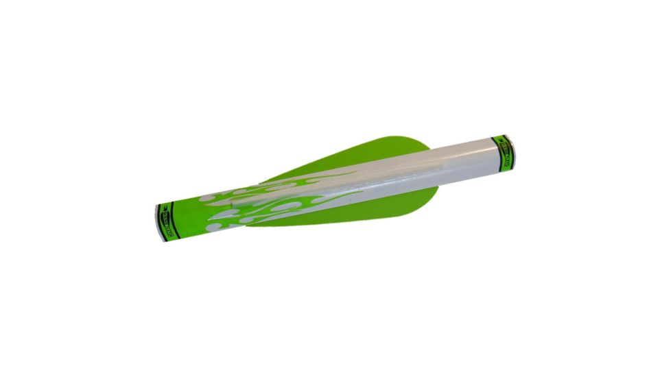 Extreme Crossbow Shrink Fletch, Green/White 3 in. Vanes 6 pk. SF3XB-GN6