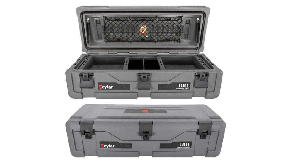 Eylar 110L SRX-110 Crossover Off-Road Transport Cargo Case, Gray, SR00010-GRA