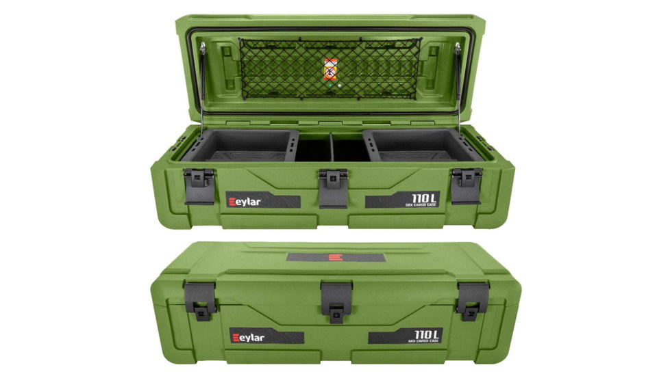 Eylar 110L SRX-110 Crossover Off-Road Transport Cargo Case, Green, SR00010-GRN
