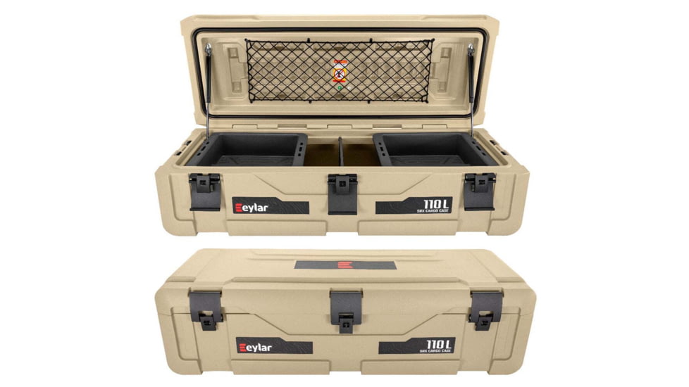 Eylar 110L SRX-110 Crossover Off-Road Transport Cargo Case, Tan, SR00010-TAN
