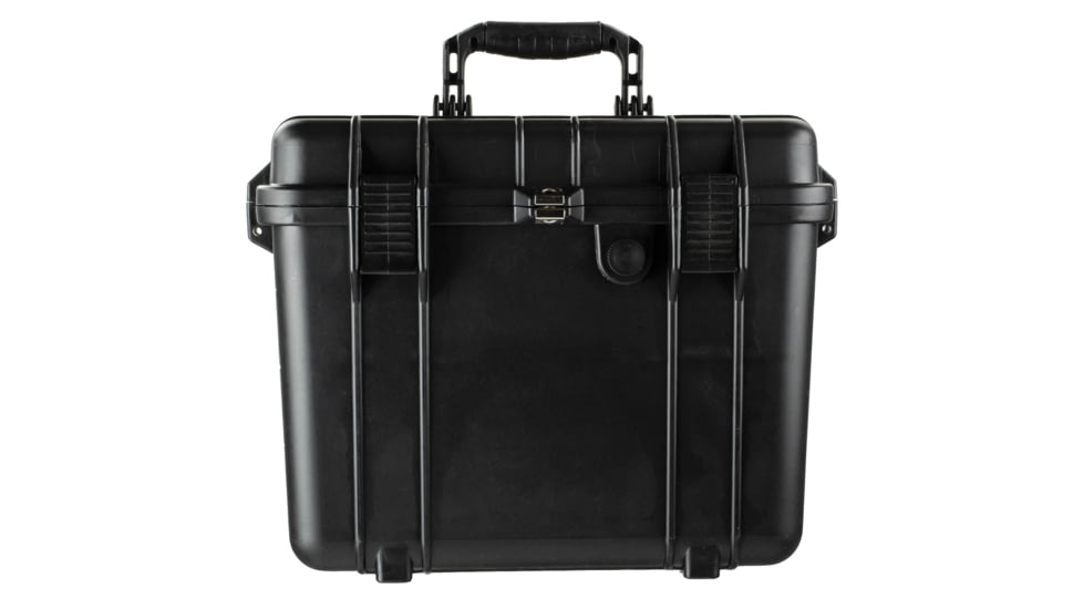 Eylar Compact Tall 16.93in Protective Gear Case Water and Shock Resistant w/ Foam, Black, SA00004
