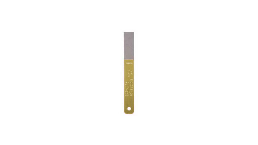 Eze-Lap Fine,Coarse,Double Sided Diamond Stone,Gold Anodized Aluminum Handle LD2