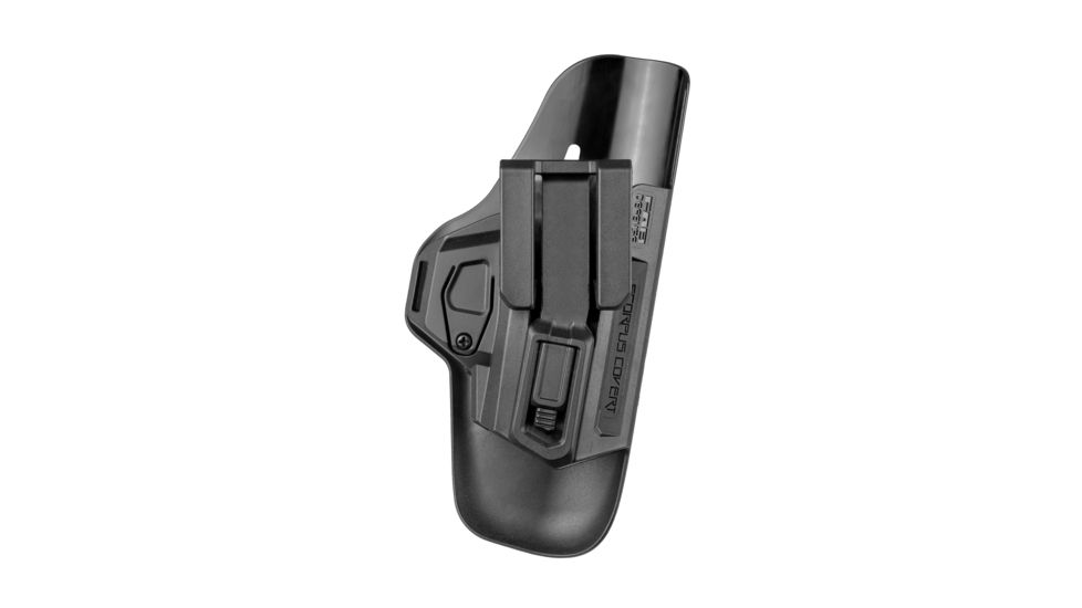FAB Defense Scorpus Covert Polymer IWB Holster, Ruger SR40/G17/G19/G22/G23/G31/G32/G26/G27/G33/G45/CZ P-10 C/H&amp;K VP9, Right Hand, Matte, Black, SC-CG9B