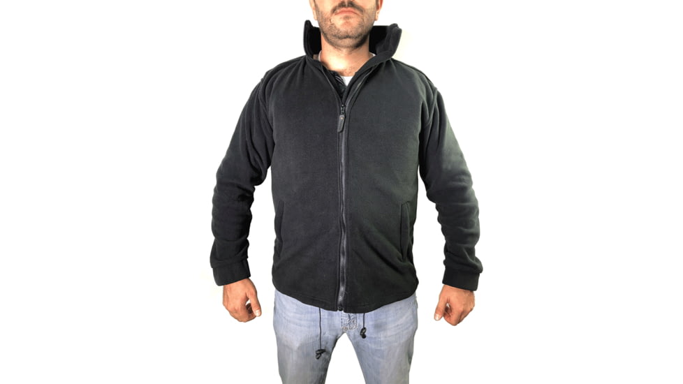 FAB Defense Masada Fleece Concealed Body Armor Vest, Level IIIA, Black, Large, Masada-Fleece-IIIA L