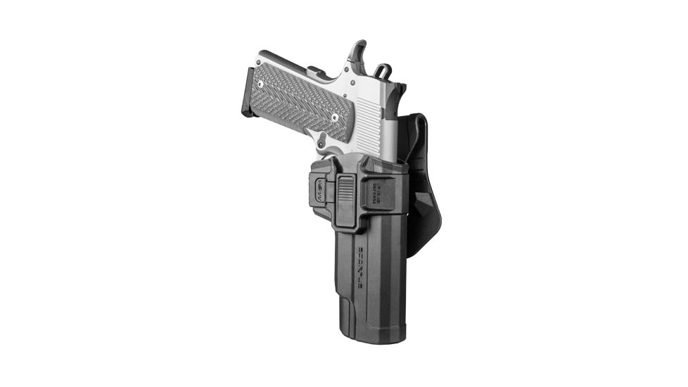 Scorpus M1 Level II Retention OWB Belt/Paddle Holster, Glock 20/Glock 37/Glock 29/Glock 38/Glock 30/Glock 36/Glock 39/Glock 21/Glock 40, Right Hand, Matte, Black, SC-G21RB