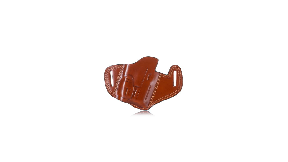 Falco Holsters Outlet OWB Leather Holster with Open-Top for Guns with Lasers or Lights Plus Red Dot Sights, 7128