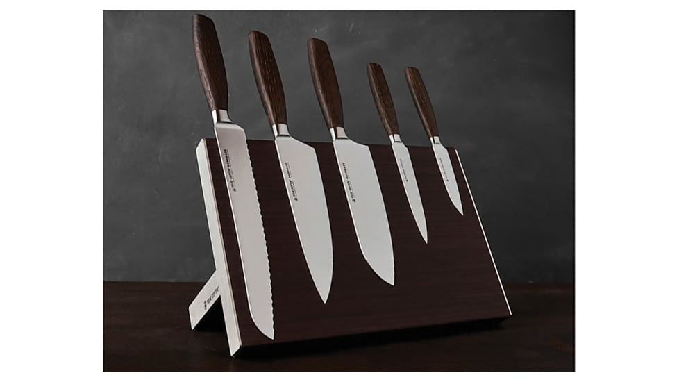 FELIX Kitchen Set w/ Magnetic Block, X50CrMoV15 Stainless Blade, 989106